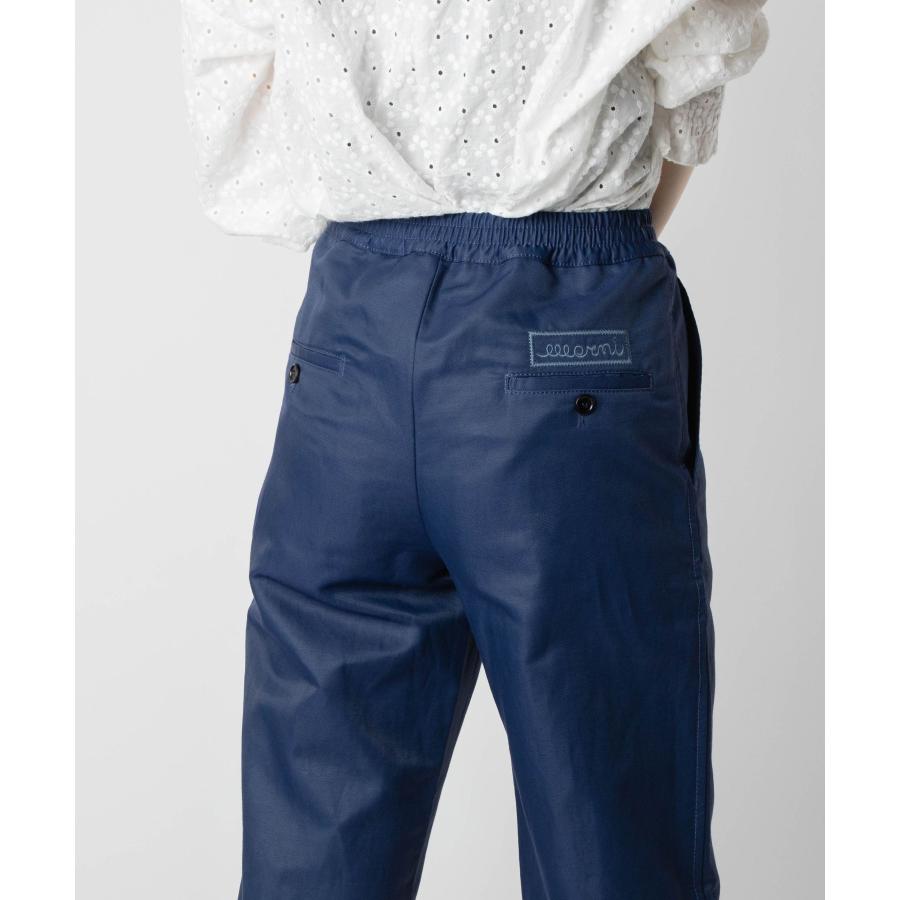 マルニ MARNI PAMA0317X0 UTN903 ロングパンツ レディース ボトムス テクニカル コットンリネン パンツ プリーツ クロップド ルーズフィット 36 38 40 爆買_13
