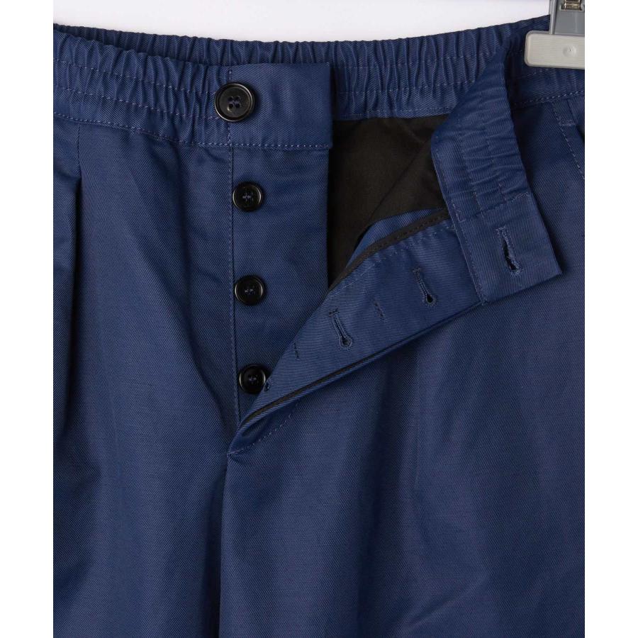 マルニ MARNI PAMA0317X0 UTN903 ロングパンツ レディース ボトムス テクニカル コットンリネン パンツ プリーツ クロップド ルーズフィット 36 38 40 爆買_4