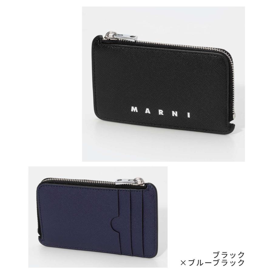 マルニ　ケース MARNI マルニ PFMI0036L1 LV520 カードケース メンズ ロゴ シンプル