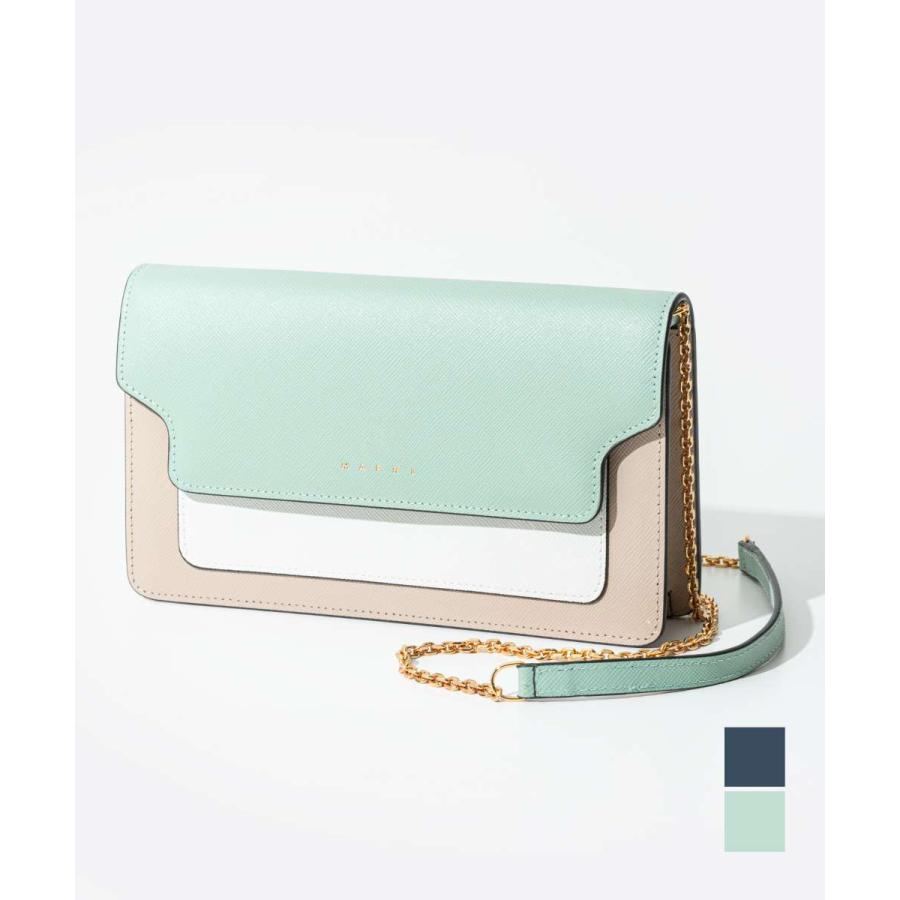 MARNI マルニ PFMO0085U1 LV520 長財布 レディース 財布 チェーン