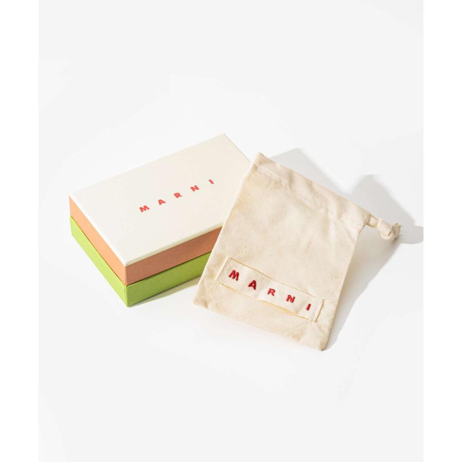 マルニ MARNI 財布 三つ折り ミニ財布 サフィアーノレザー PFMOW02U23 LV520 MARNI（マルニ） 三つ折り財布 PFMOW02U23 LV520 レディース