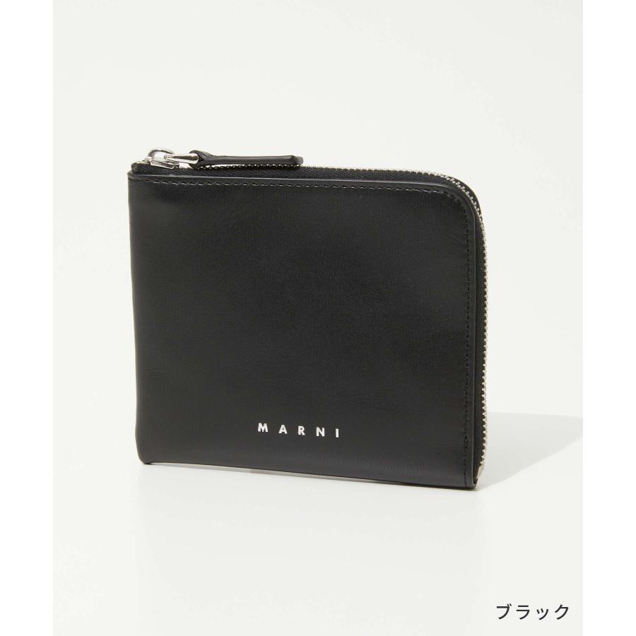 マルニ MARNI PFMO0106U0 P6039 小銭入れ ZIP AROUND メンズ レディース 財布 ミニ財布 コインケース L字ファスナー レザー コンパクトウォレット｜u-stream｜05