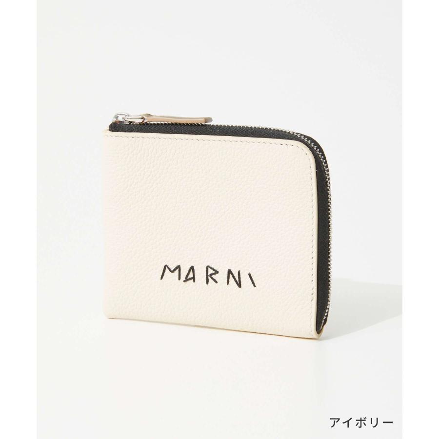 【美品】希少 MARNI マルニ ジップアラウンドウォレット コンパクト 財布 美品】希少 MARNI マルニ ジップアラウンドウォレット コンパクト 財布