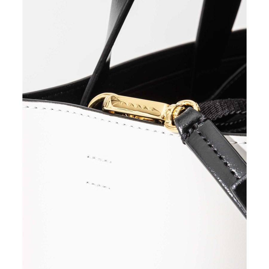 マルニ MARNI SHMP0039Q5 P6925 トートバッグ MUSEO BAG MINI レディース バッグ ミュゼオ ミニ ロゴ レザー ミニショルダーバッグ 爆買の画像