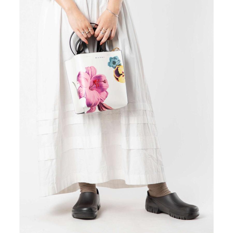 マルニ MARNI SHMP0039Q5 P6925 トートバッグ MUSEO BAG MINI レディース バッグ ミュゼオ ミニ ロゴ レザー ミニショルダーバッグ 爆買の画像
