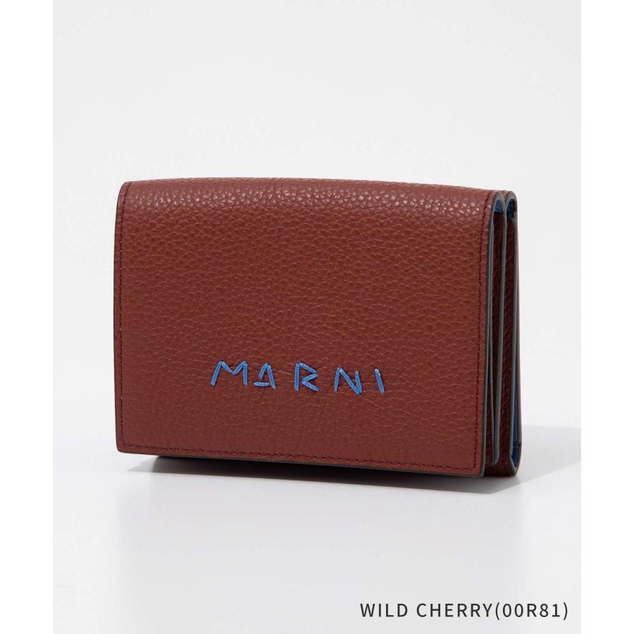 正規品　マルニ　MARNI 三つ折り　トリフォールド　ミニ　財布　ウォレット 楽天市場】マルニ MARNI 三つ折り財布 レディース 財布 折財布