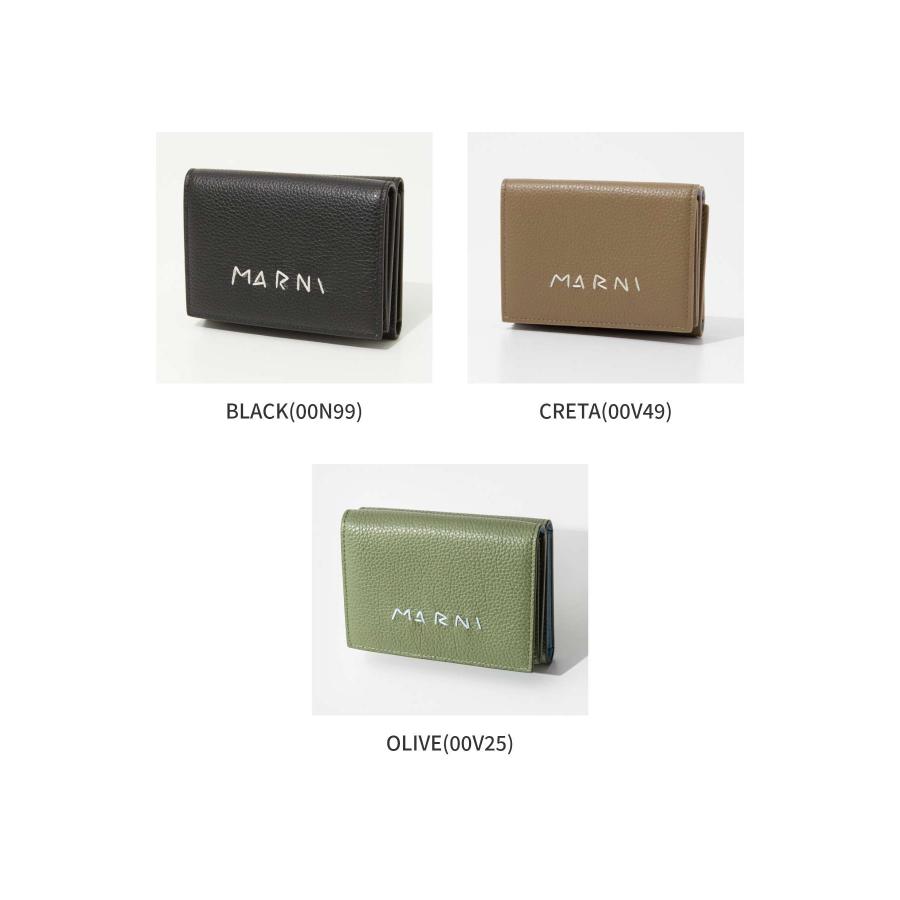 MARNI マルニ PFMI0097U0 P6533 三つ折り財布 TRIFOLD メンズ