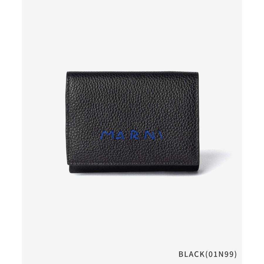 MARNI（マルニ） MARNI PFMI0097U0 P6533 三つ折り財布 TRIFOLD メンズ