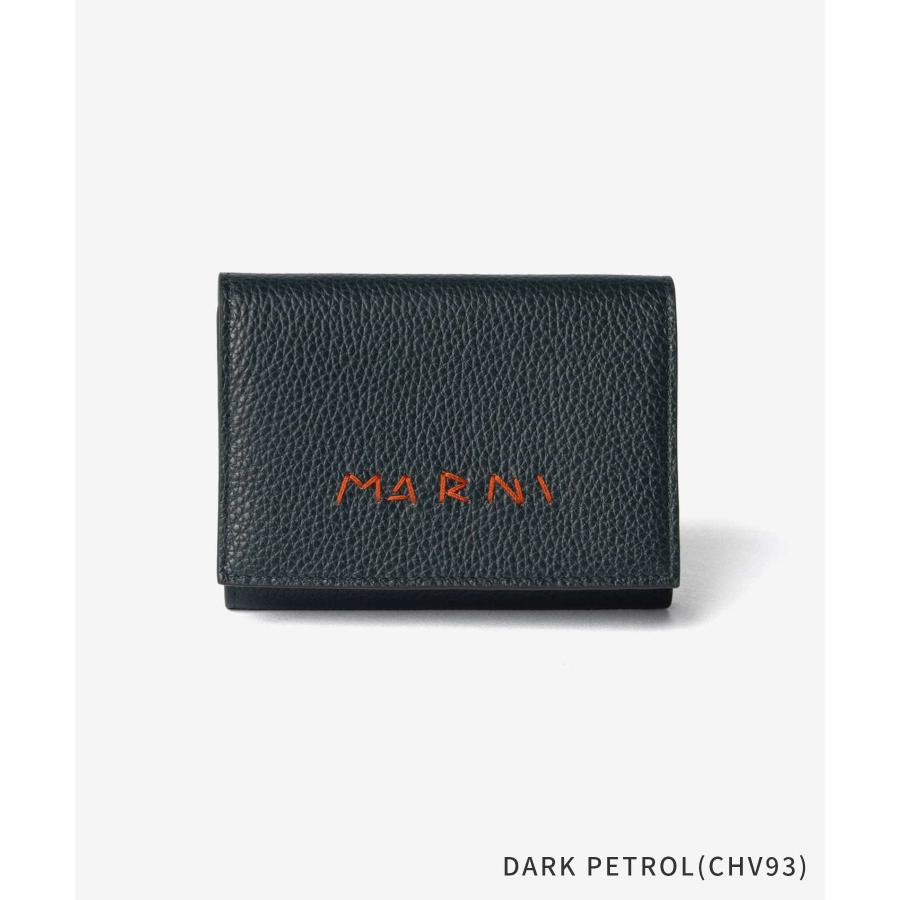 MARNI（マルニ） MARNI PFMI0097U0 P6533 三つ折り財布 TRIFOLD メンズ