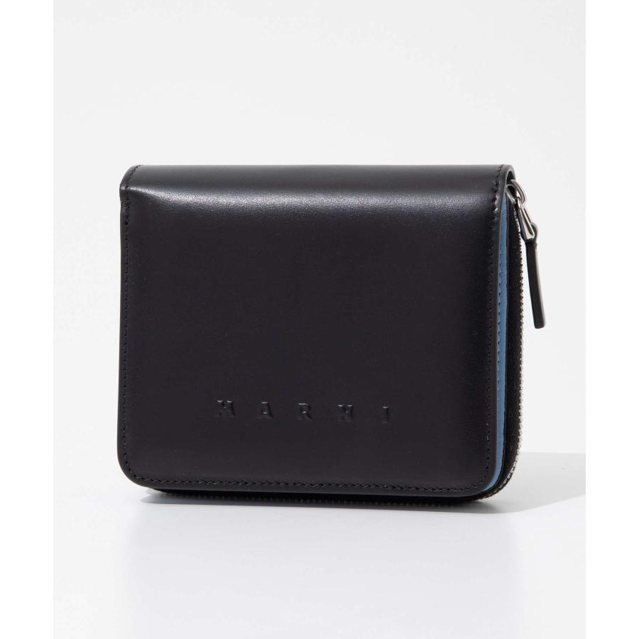 MARNI マルニ PFMI0096Q0 P5298 二つ折り財布 COMPACT ZIP