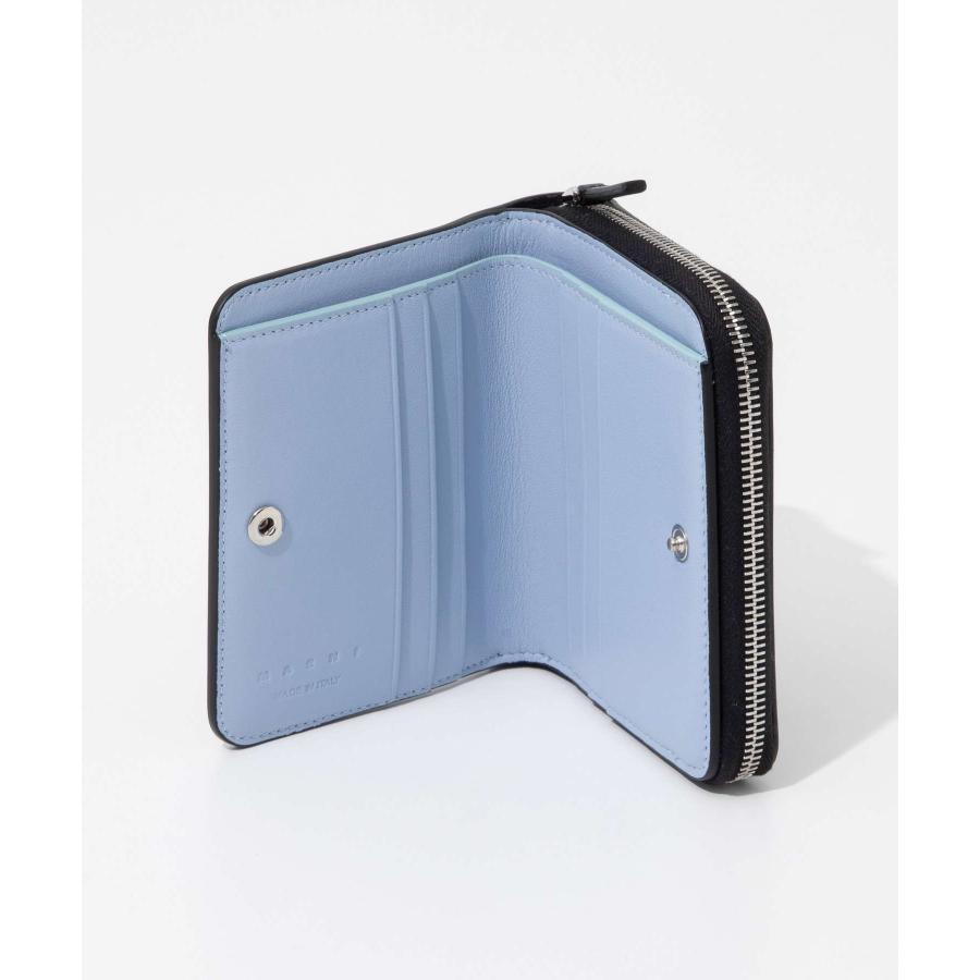 MARNI マルニ PFMI0096Q0 P5298 二つ折り財布 COMPACT ZIP