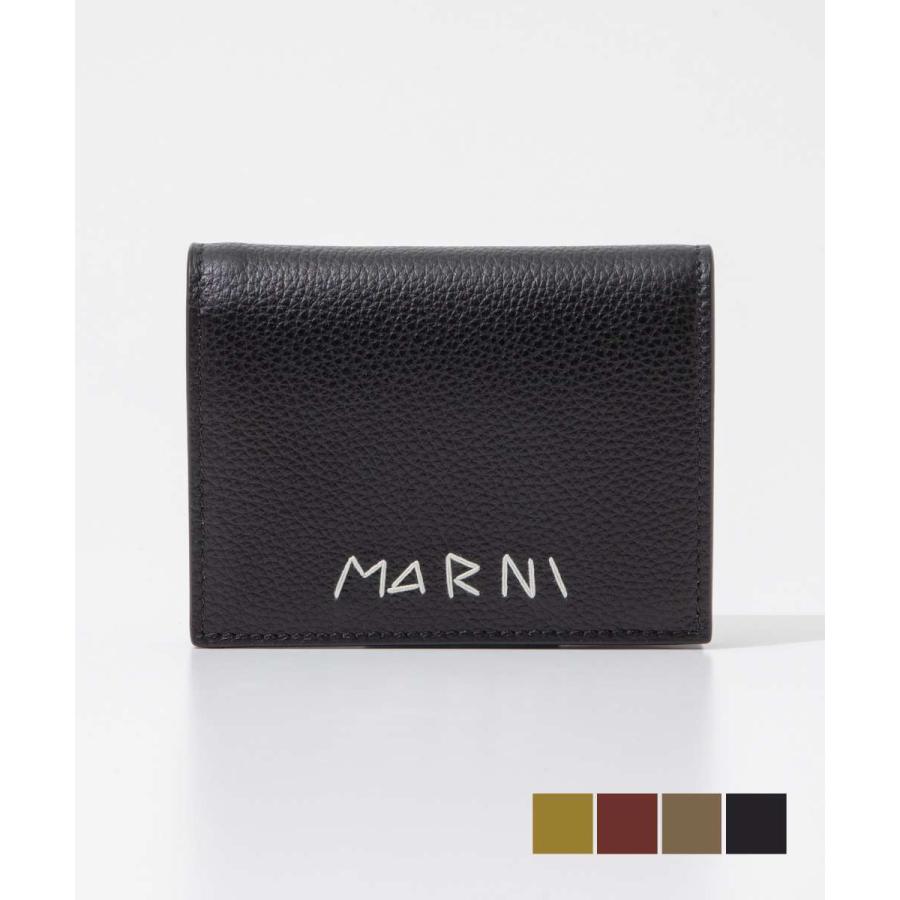 MARNI マルニ PFMI0098U0 P6533 二つ折り財布 BIFOLD WALLET メンズ 
