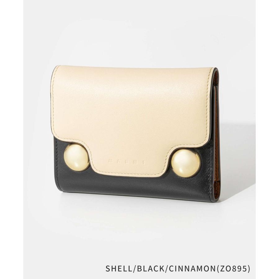 マルニ MARNI TRIFOLD WALLET 三つ折りウォレット PFMO0109U3 P6948 三つ折り財布 レディース 財布 爆買の画像