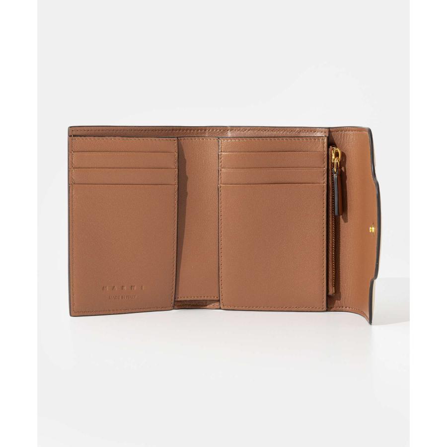 マルニ MARNI TRIFOLD WALLET 三つ折りウォレット PFMO0109U3 P6948 三つ折り財布 レディース 財布 爆買の画像
