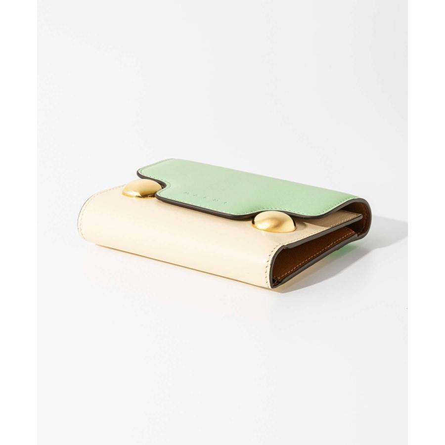 マルニ MARNI TRIFOLD WALLET 三つ折りウォレット PFMO0109U3 P6948 三つ折り財布 レディース 財布 爆買の画像