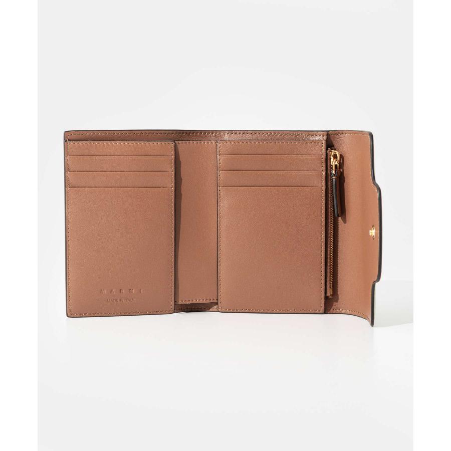 マルニ MARNI TRIFOLD WALLET 三つ折りウォレット PFMO0109U3 P6948 三つ折り財布 レディース 財布 爆買の画像