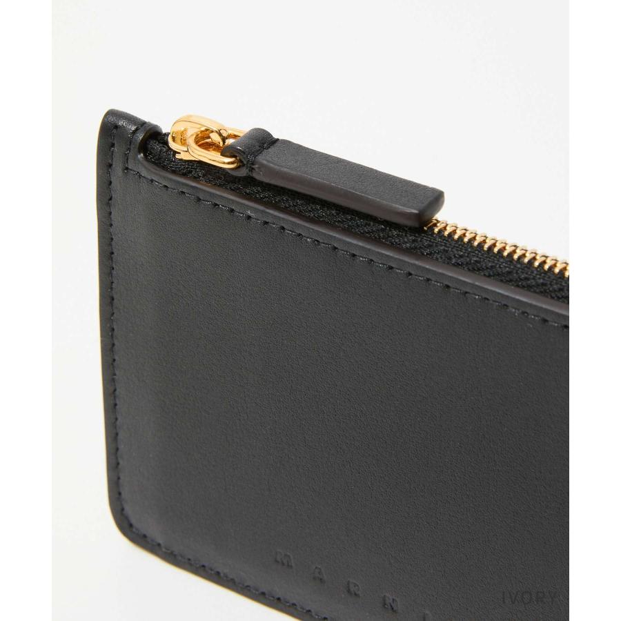 マルニ MARNI ZIPPED CARD CASE ジップドカードケース LEATHER CARD CASE レザーカードケース PFMO0111U0 P6948 フラグメントケース レディース 財布 小 爆買 | MARNI | 10