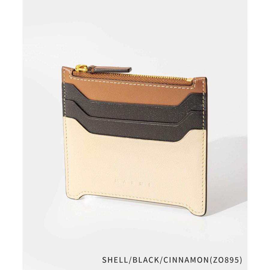 MARNI マルニ LEATHER CARD CASE レザーカードケース PFMO0112U2