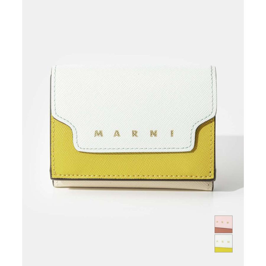 MARNI マルニ TRIFOLD BIG LOGO トライフォールドビッグロゴ