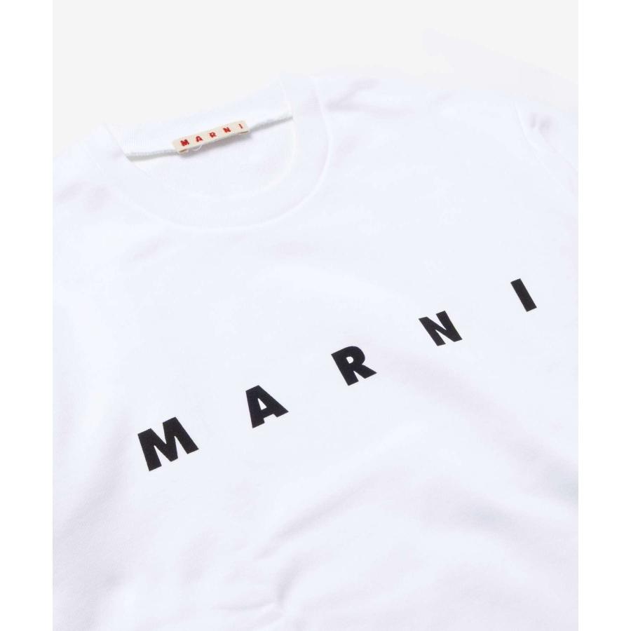 マルニ MARNI KIDS COLLECTION MS340U キッズコレクション COTTON SWEAT SHIRT コットン スウェット シャツ M01612 M00V0 レディース  大人もOK 爆買 | MARNI | 21