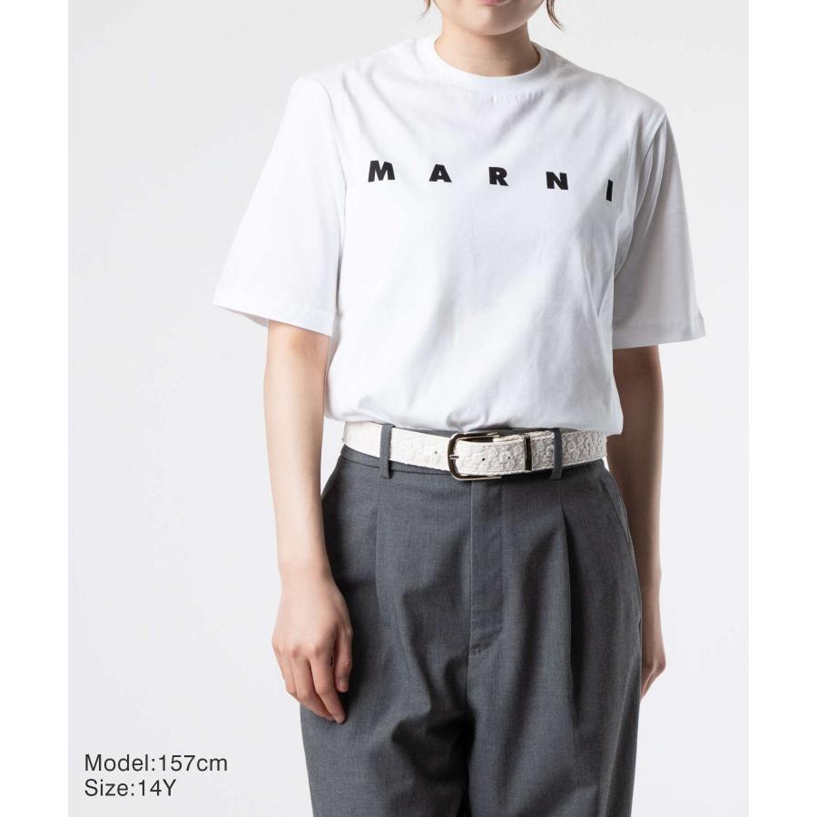 MARNI（マルニ） MARNI KIDS LOGO T-SHIRT ロゴ Tシャツ M01601 M00RF