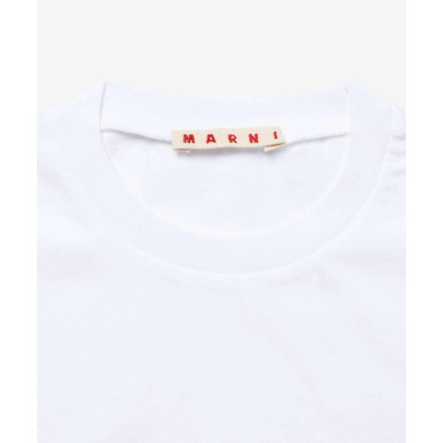 MARNI（マルニ） MARNI KIDS LOGO T-SHIRT ロゴ Tシャツ M01601 M00RF