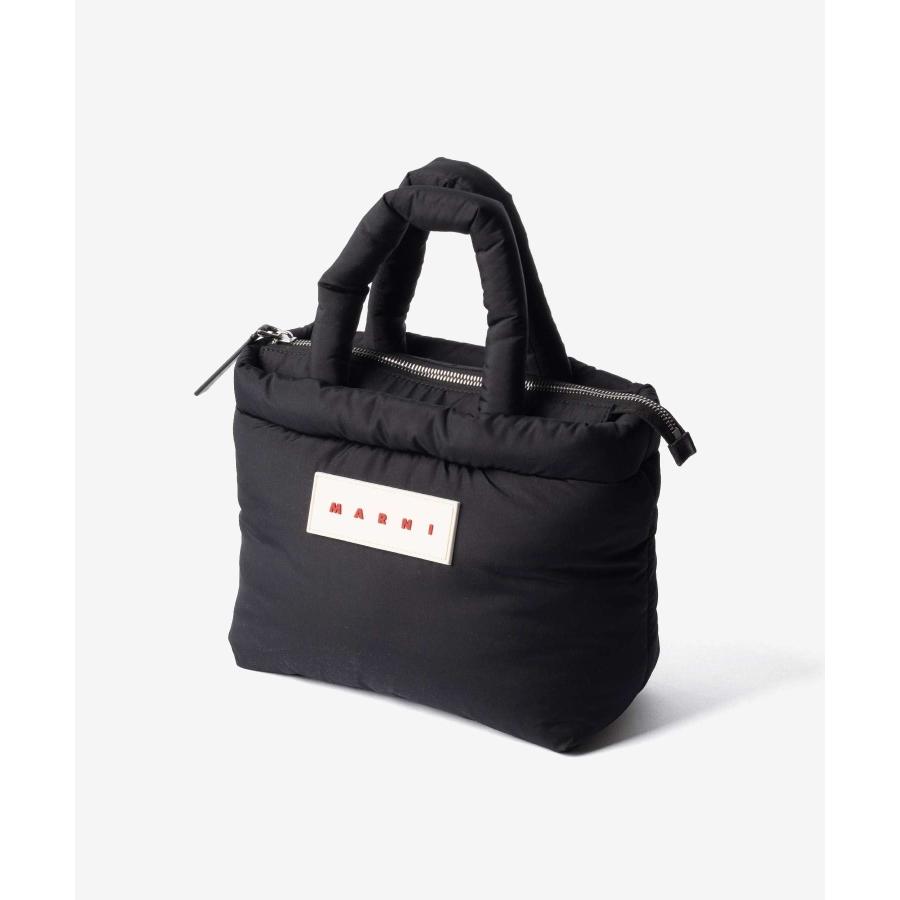 マルニ MARNI PUFF E/W TOTE BAG パフ トートバッグ BMMP0131U2 P8068 ショルダーバッグ メンズ レディース バッグ ブラック | MARNI | 03