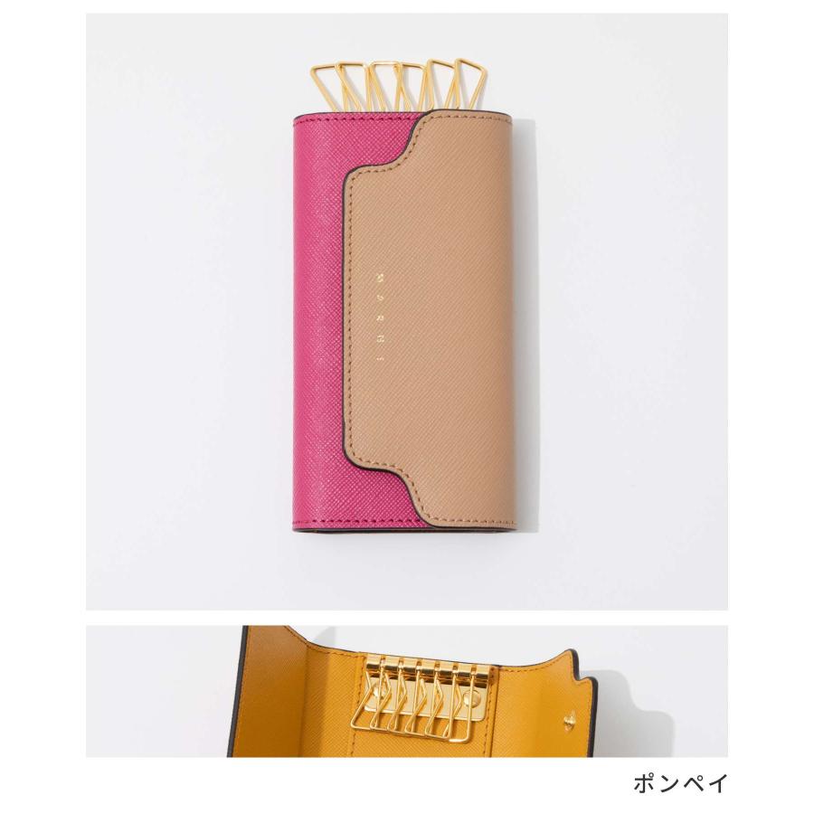 新品未使用　MARNI マルニ　キーケース　キーホルダー　小物 MARNI マルニ キーケース MENDING EMBROIDERY KEY HOLDER