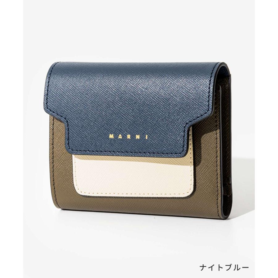 MARNI（マルニ） MARNI PFMO0052U8 LV520 三つ折り財布 レディース