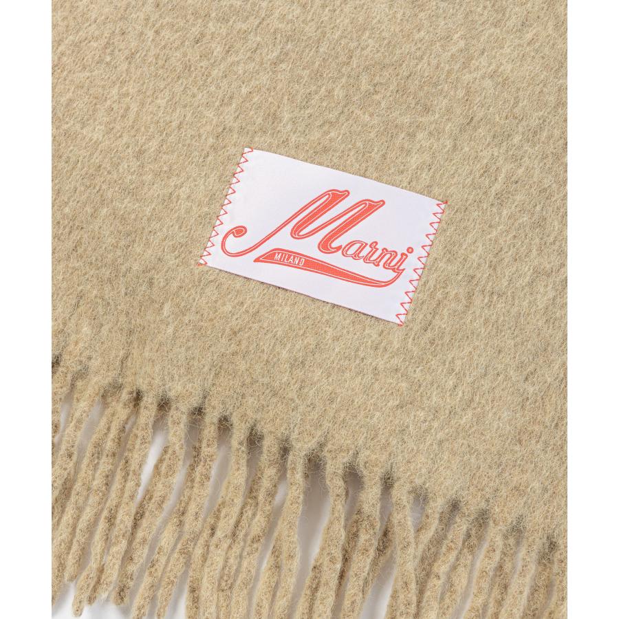 MARNI マルニ　ベージュウールマフラー MARNI マルニ ベージュウールマフラー ベージュ系 MARNI(マルニ