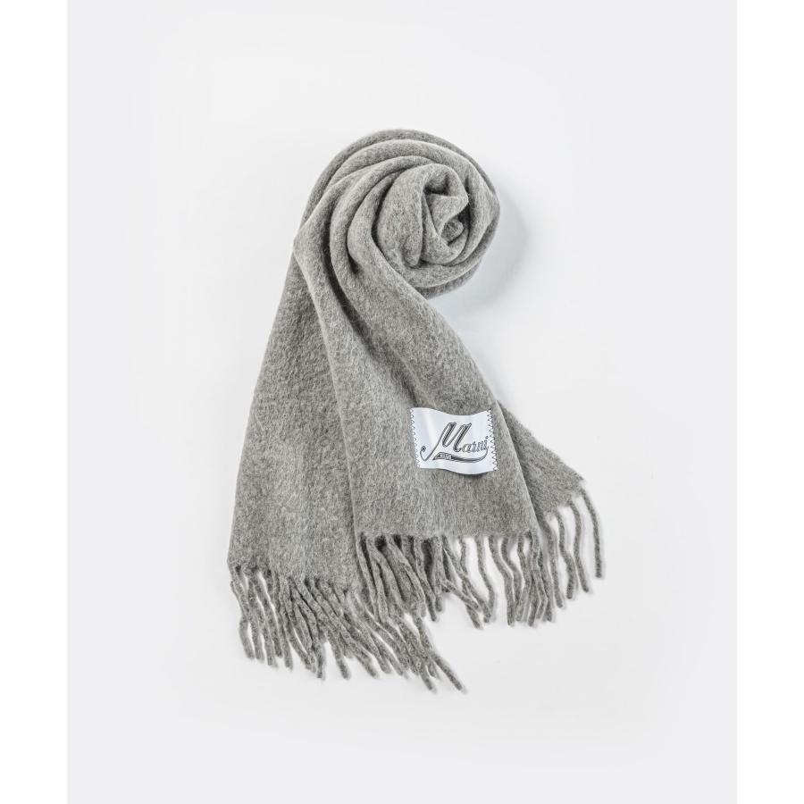 マルニ/MARNI ストール レディース メンズ SCARF マフラー MARNI マルニ マフラー SCZC0068Y0 UAW031 メンズ ロゴ フリンジ
