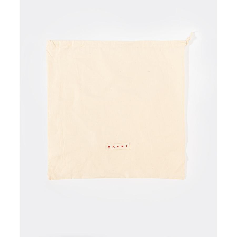 マルニ MARNI SHMQ0033A0 P4602 トートバッグ メンズ バッグ ジャガード ショッピングバッグ ネイビー×ブラウン カーキ×ブラック 爆買の画像