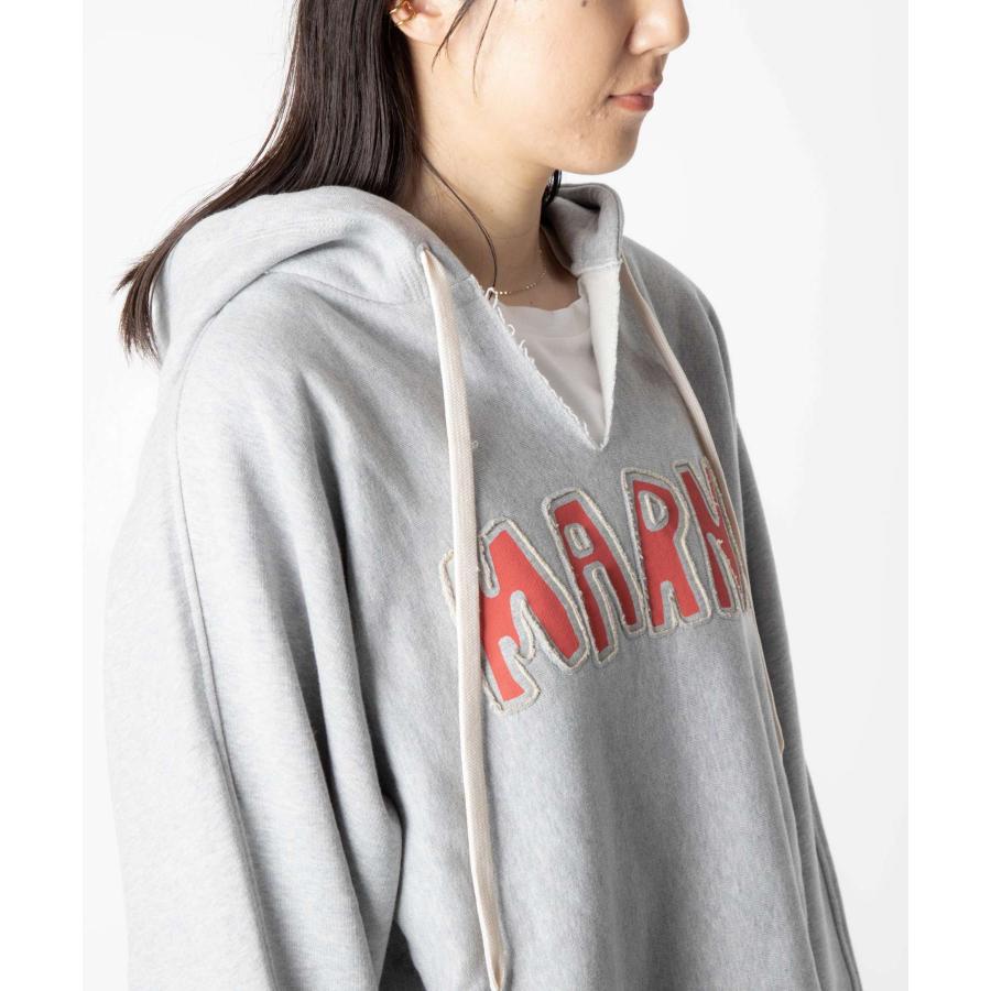 マルニ  FLJE0129PY インレイレタリングパーカー レディース 38 MARNI（マルニ） MARNI FLJE0129PY USCU55 パーカー メンズ トップス