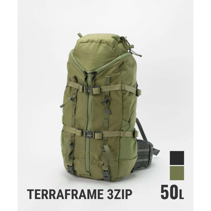 MYSTERY RANCH ミステリーランチ TERRAFRAME 3ZIP 50 バック MYSTERY RANCH ミステリーランチ TERRAFRAME 3ZIP 50 バック