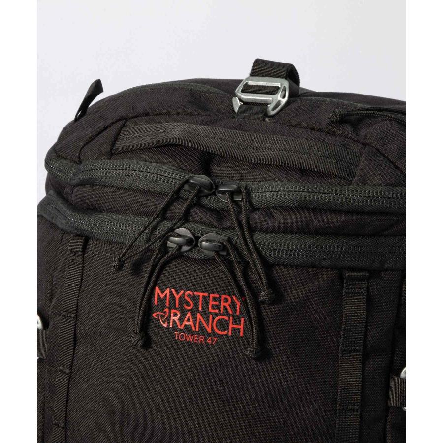 MYSTERY RANCH TOWER 47 ブラックバックパック MYSTERY RANCH ミステリーランチ TOWER 47 バックパック メンズ