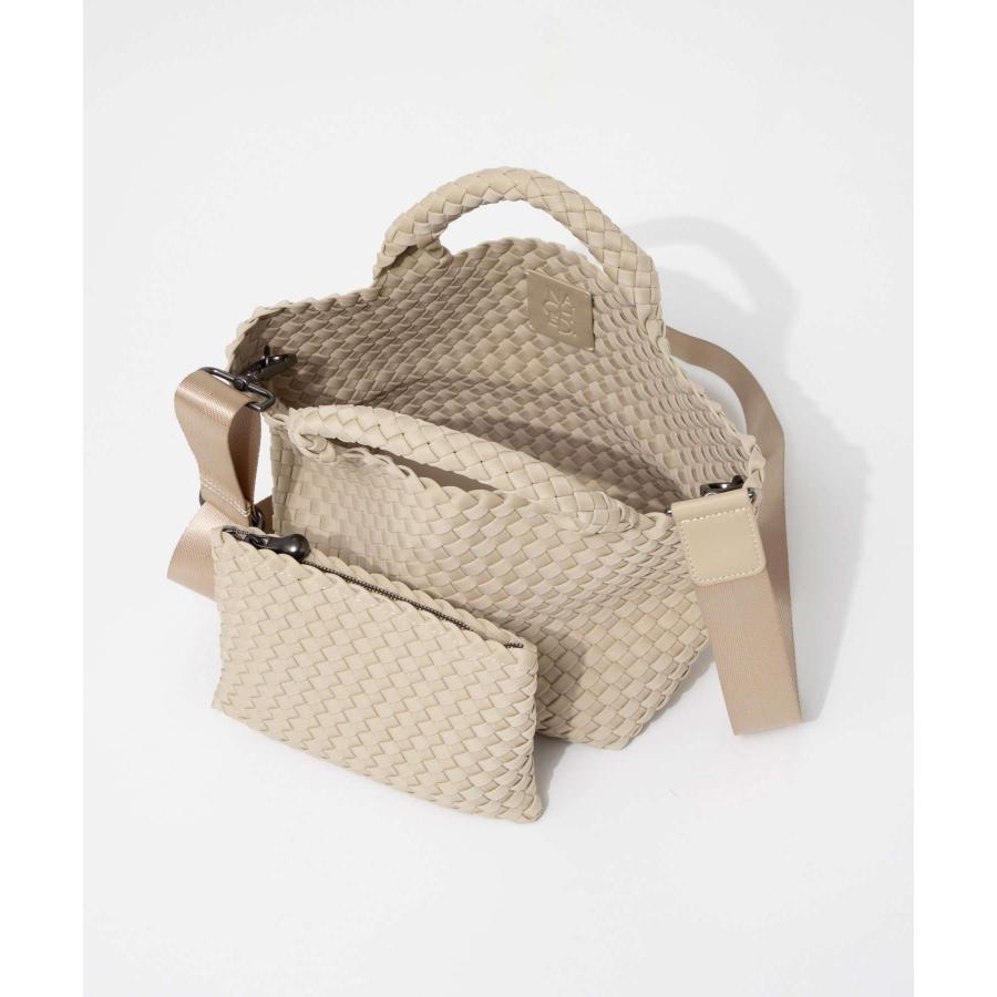 ナゲディ NAGHEDI St Barths Petit Tote セント バルト プチトート SN03011LD トートバッグ メッシュ ネオプレン 編み込み ショルダーバッグ 爆買 |  | 03