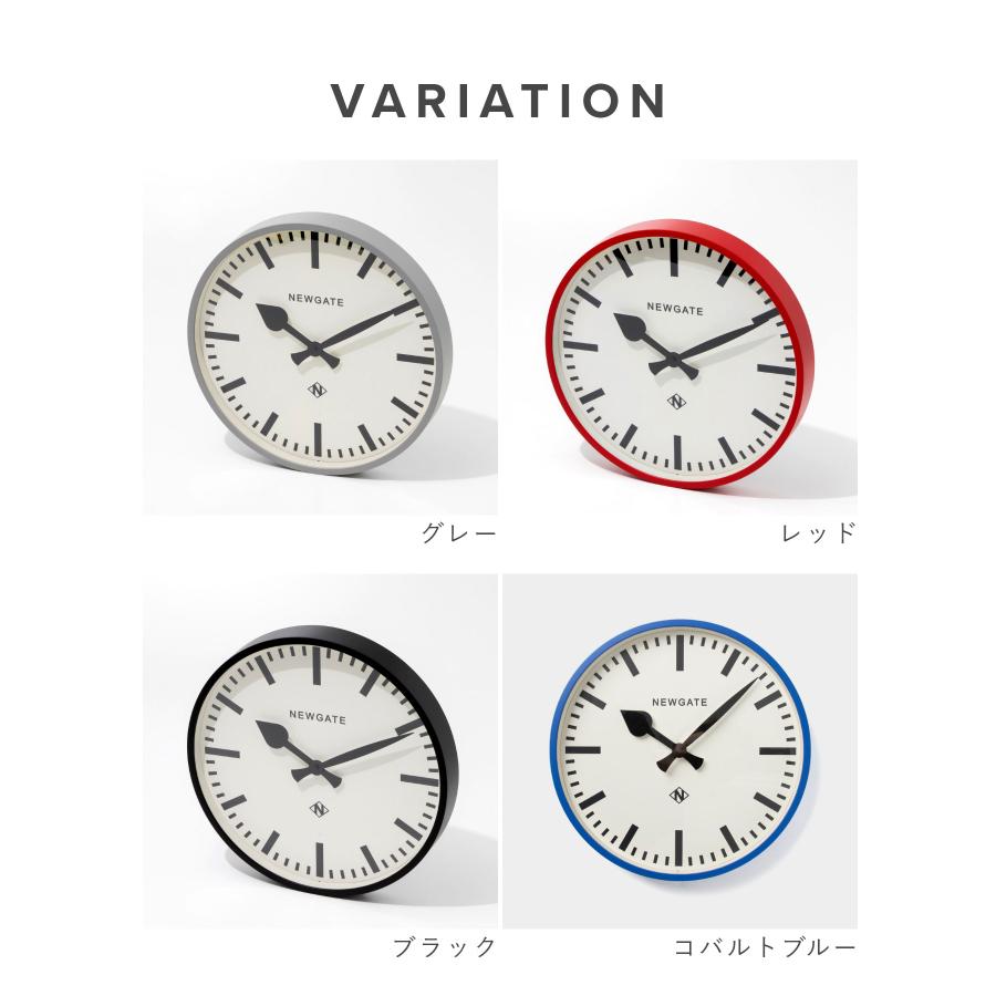 NEWGATE ニューゲート NEW GATE NUMTHR390PGY 掛け時計 Number Three