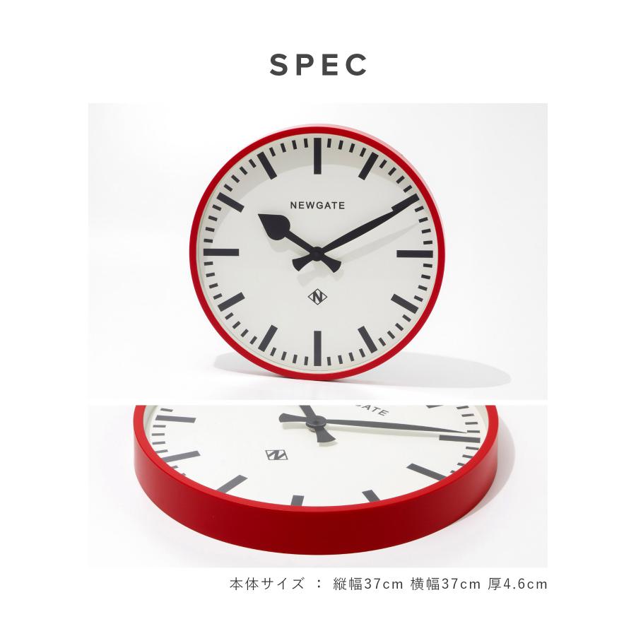 NEWGATE ニューゲート NEW GATE NUMTHR390PGY 掛け時計 Number Three
