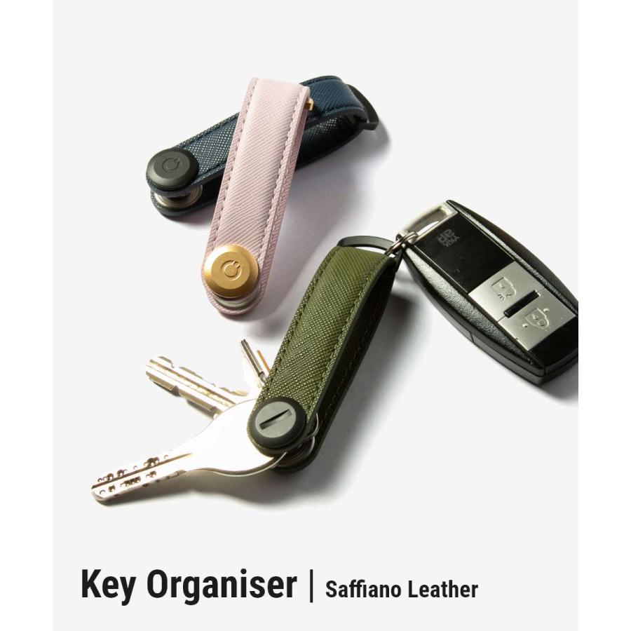 オービットキー Orbitkey Saffiano Leather Key Organiser キーオーガナイザー サフィアーノレザー キーリング 爆買 | orbitkey