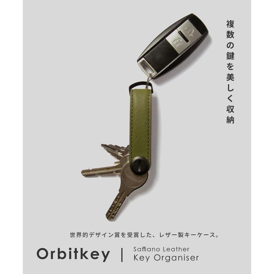 オービットキー Orbitkey Saffiano Leather Key Organiser キーオーガナイザー サフィアーノレザー キーリング 爆買 | orbitkey | 01