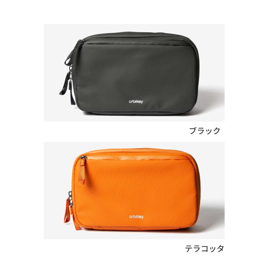 オービットキー Orbitkey 2-in-1 Tech Pouch テックポーチ WTP1 BLK-109 WTP1 TER-109 ポーチ ユニセックス 爆買 | orbitkey | 02