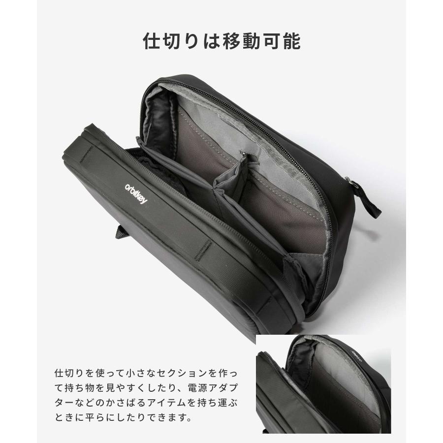 オービットキー Orbitkey 2-in-1 Tech Pouch テックポーチ WTP1 BLK-109 WTP1 TER-109 ポーチ ユニセックス 爆買 | orbitkey | 04
