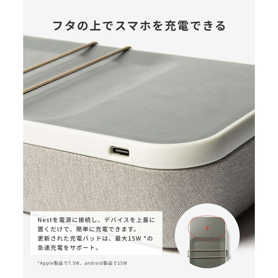 オービットキー Orbitkey Nest v2 ネスト ブイツー WNS2 ASH-104 WNS2 BLK-104 デスクオーガナイザー ユニセックス ガジェットケース 爆買 | orbitkey | 04
