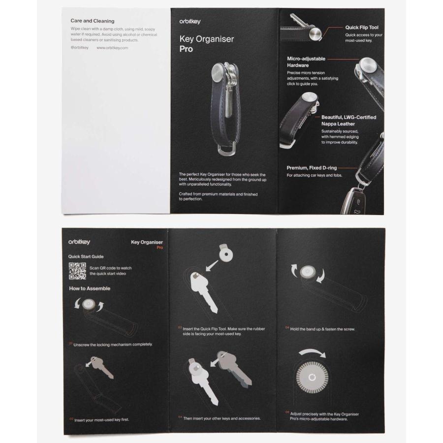 オービットキー Orbitkey KEY ORGANIZER PRO キーオーガナイザープロ KPR1 キーリング キーホルダー ユニセックス 小物 爆買 | orbitkey | 18