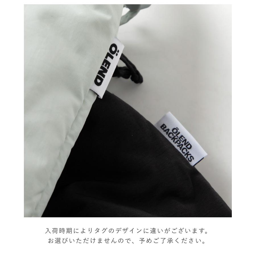 オレンド OLEND ONA SOFT BAG オナ ソフト バッグ ショルダーバッグ ハンドバッグ リュックサック 3WAY ユニセックス バッグ
