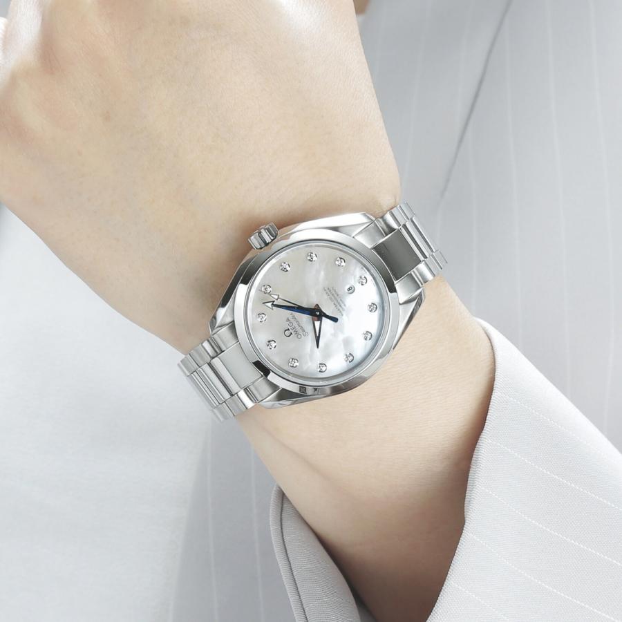 4/1販売終了 オメガ OMEGA シーマスター アクアテラ レディース 腕時計 