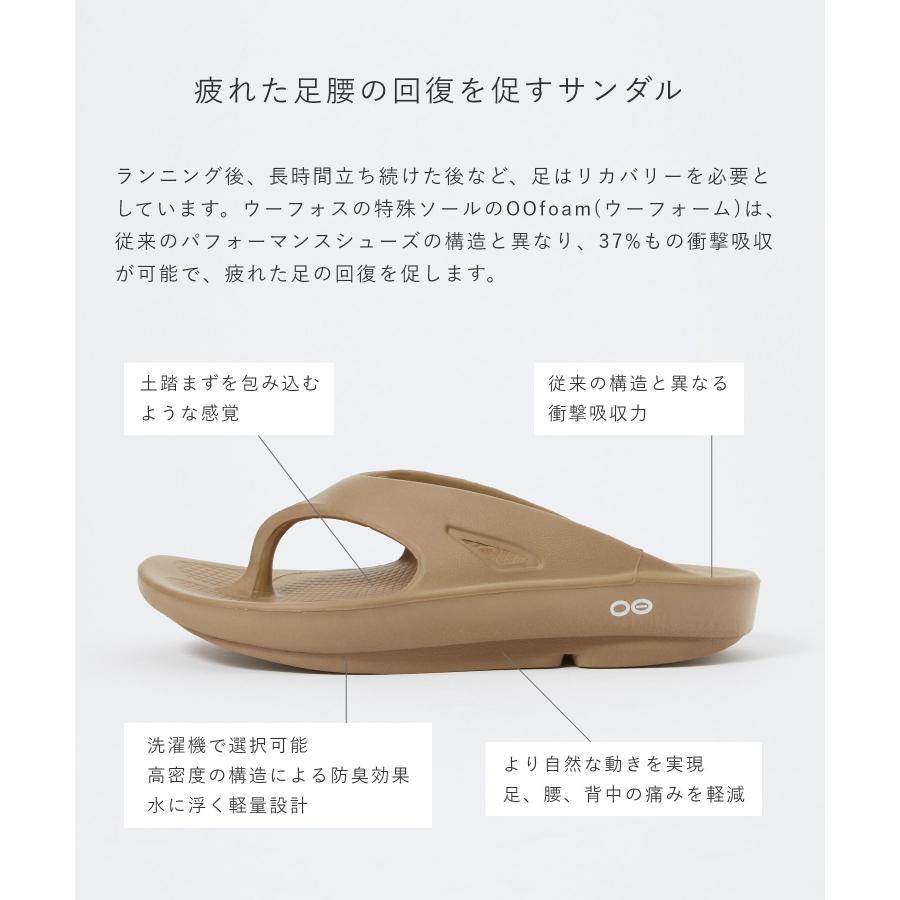 OOFOS（ウーフォス） リカバリーサンダル ウーオリジナル OOFOS THE