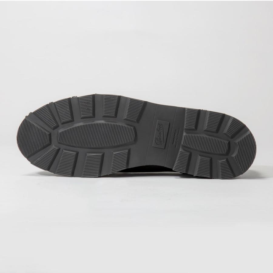 パラブーツ PARABOOT 715604 ビジネスシューズ MICHAEL ミカエル メンズ チロリアンシューズ ローファー Lisse Nir 黒 革靴 本革 フランス製 25.5〜28cm 爆買の画像