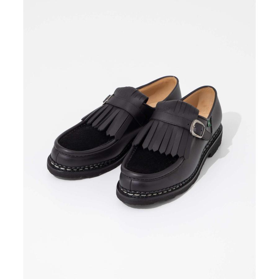 Paraboot/パラブーツ/モジーンメンズ/短靴黒/モカシン /レザーシューズ Paraboot パラブーツ モカシンシューズ CHIMEY シメイ 200816