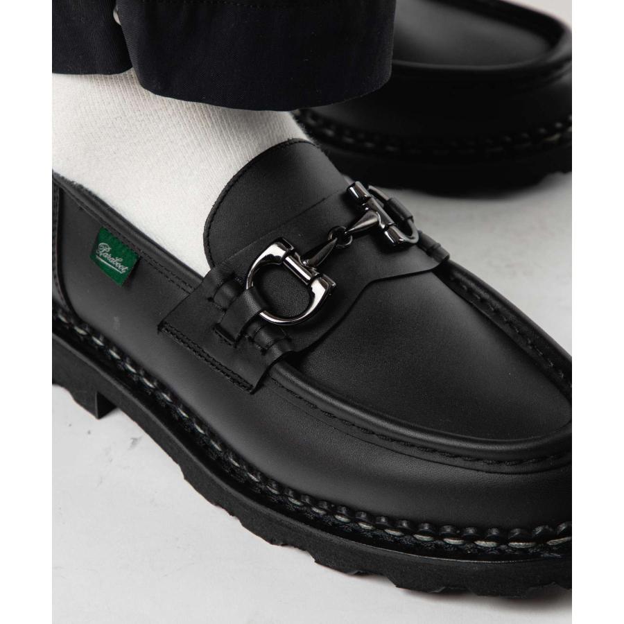 パラブーツ PARABOOT 202715 ビジネスシューズ REIMS MORS メンズ シューズ ランス ローファー Lisse Noir リスレザー 革靴 本革 通勤 通学 紳士靴 爆買 | Paraboot | 07